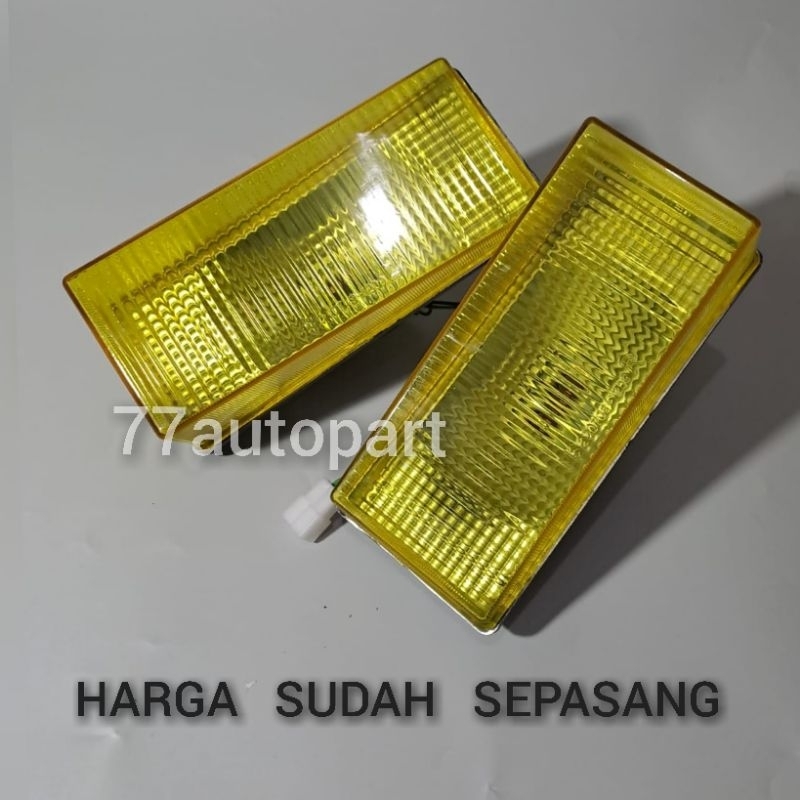 foglamp fuso fighter 190ps 220ps kuning harga sudah sepasang