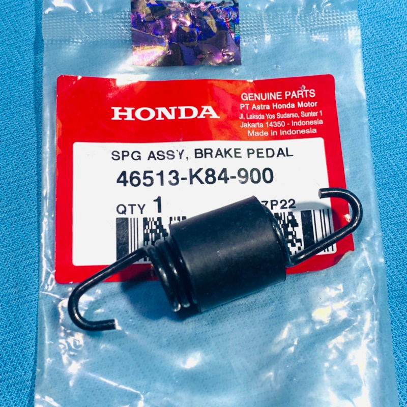 per pedal rem belakang honda Crf 150 spring assy brake pedal original