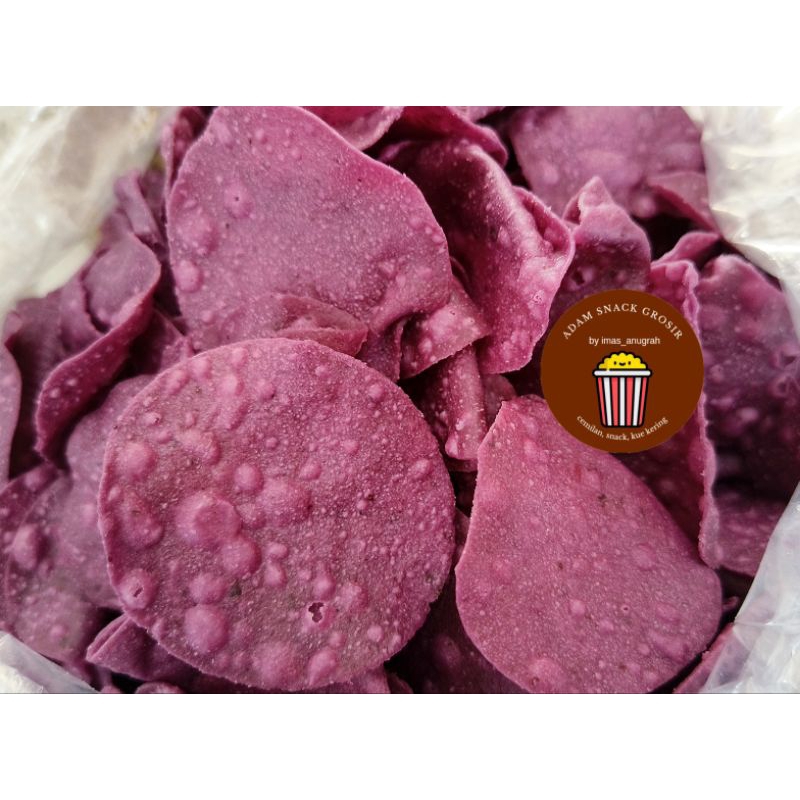 

KERIPIK UBI UNGU SUPER/ kripik UBI UNGU MANIS 200GR