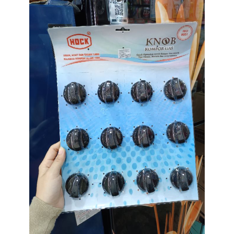 KNOP KOMPOR GAS HOCK ORIGINAL - KNOB KOMPOR HOCK - CETEKAN KOMPOR GAS HOCK - SPAREPART KOMPOR HOCK -