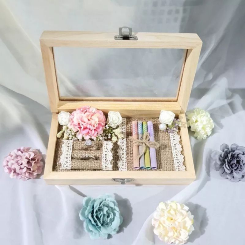 KOTAK MAHAR KAYU - KOTAK PERHIASAN PRELOVED