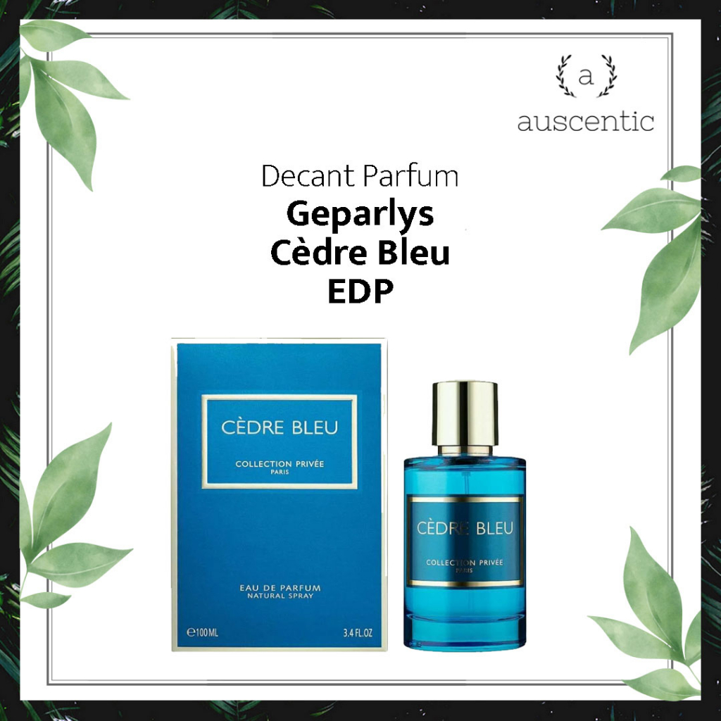 Decant Original Geparlys Cedre Bleu EDP