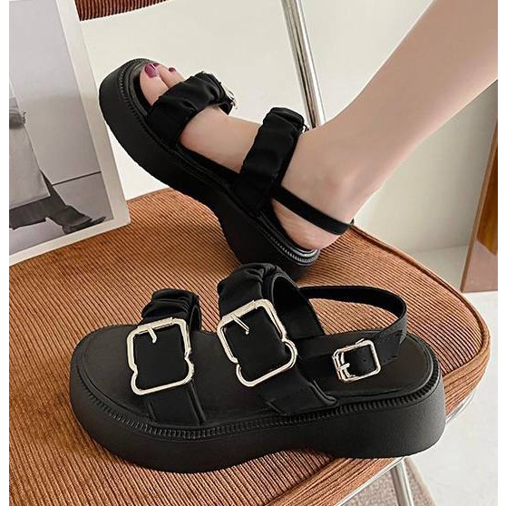 1531 Sandal Tali Wanita Import Sendal Kekinian