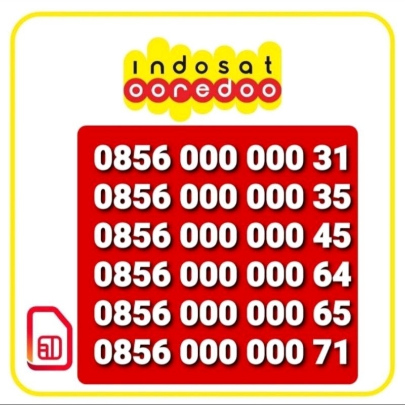 nomor cantik Im3 indosat 0856000000,0856 000000 xx