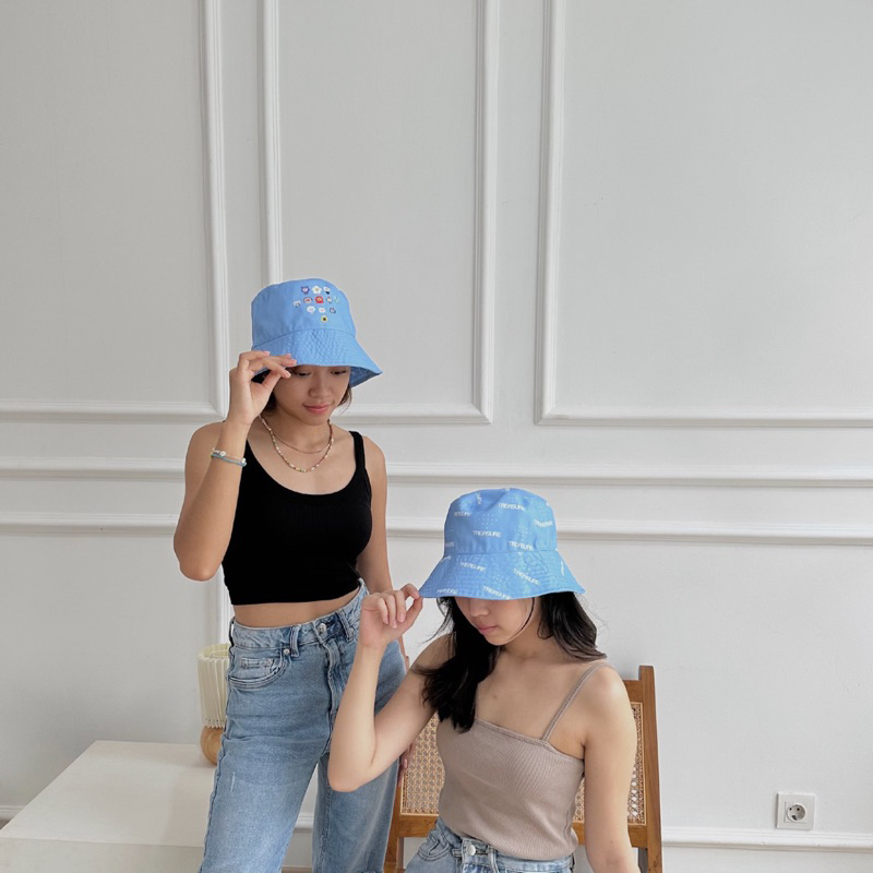 NOTTE - Kpop Reversible Bucket Hat BTS/NCT/Treasure/Blackpink/Seventeen/Exo SC