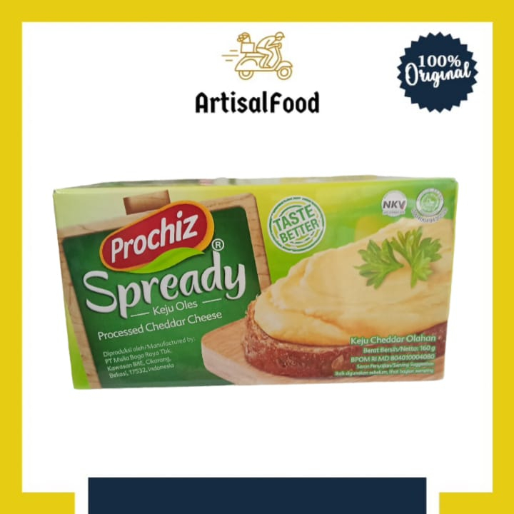 

PROCHIZ SPREADY 170gr KOTAK ORI keju