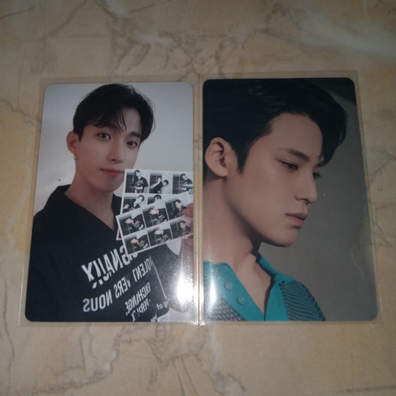 photocard seventeen dk mingyu dicon 101