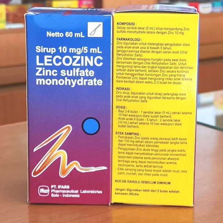lecozinc sirup / Zinc syr