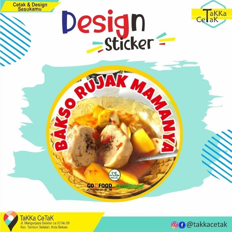 

Cetak Stiker Vinil label kemasan/produk