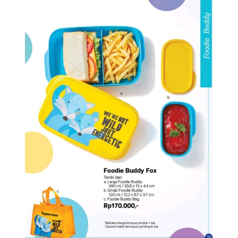 Wadah Bekal Anak Tupperware