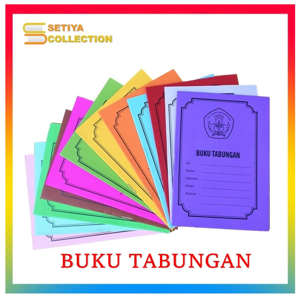 

Buku Tabungan Sekolah Murah Isi 50 Pcs