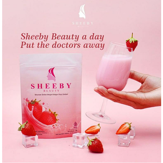 SHEEBY BEAUTY COLLAGEN DRINK MINUMAN SERBUK KOLAGEN PEMUTIH BADAN ORIGINAL