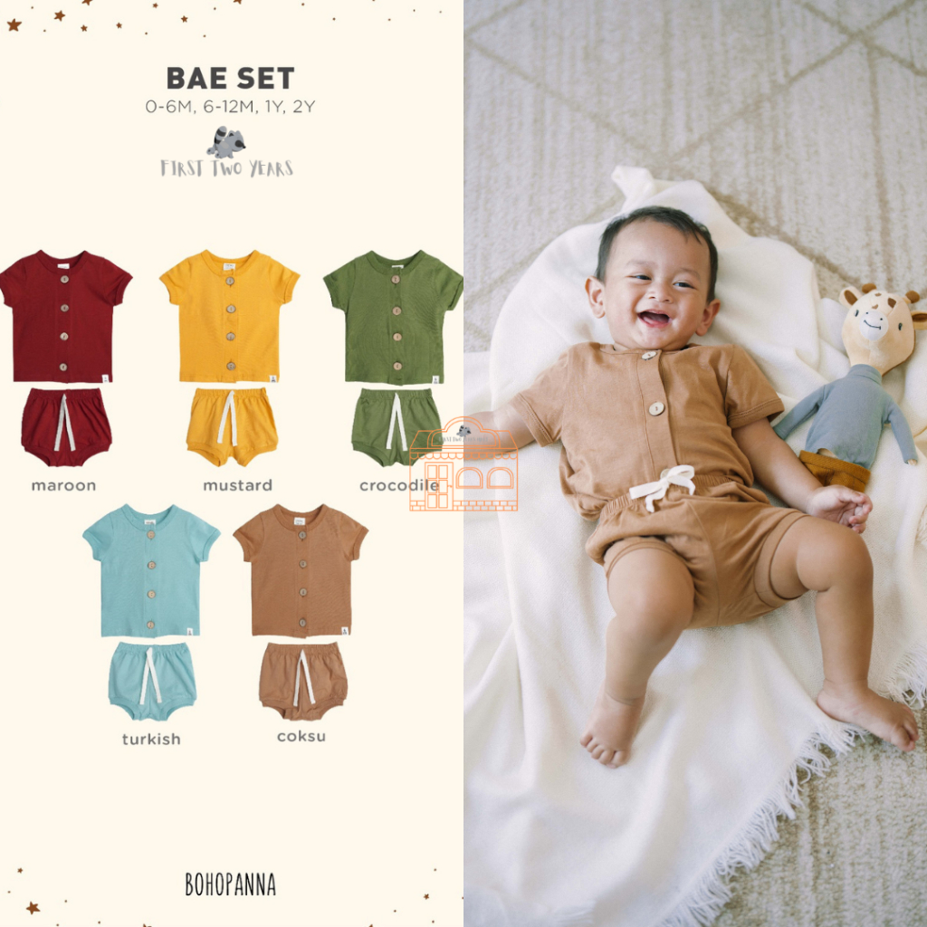 Bohopanna - Bae Set / Setelan Bayi dan Anak Unisex