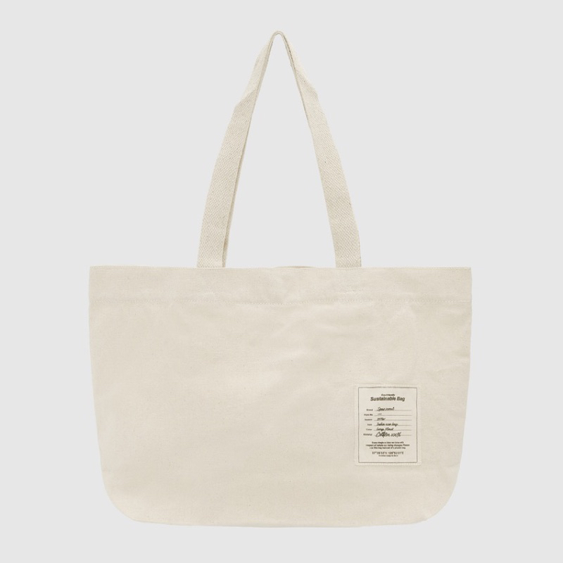 Ready Stock SPAO ECO BAG Ivory with Pouch