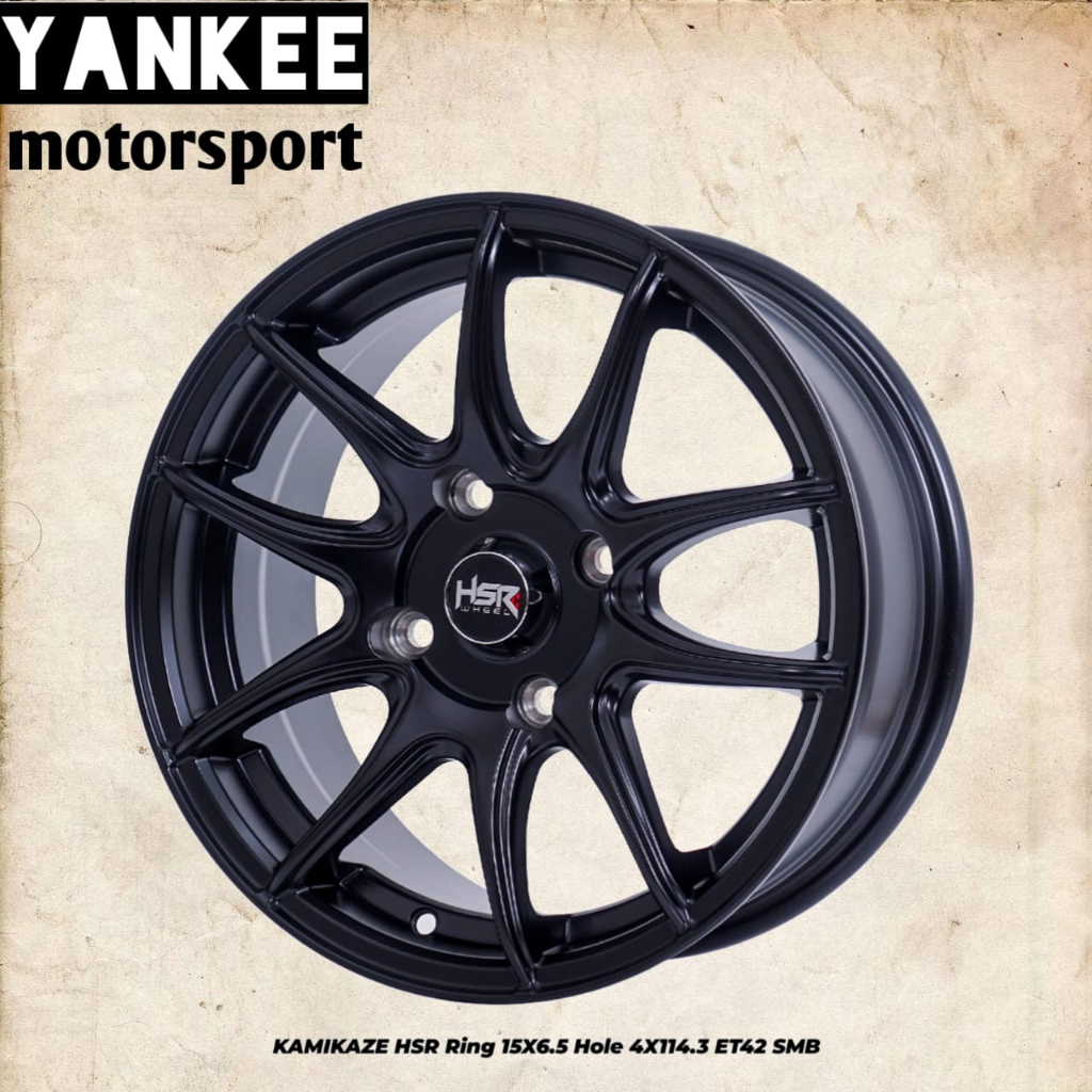 Velg Mobil Livina, Kijang, Xenia, Accord Cielo Ring 15 HSR KAMIKAZE
