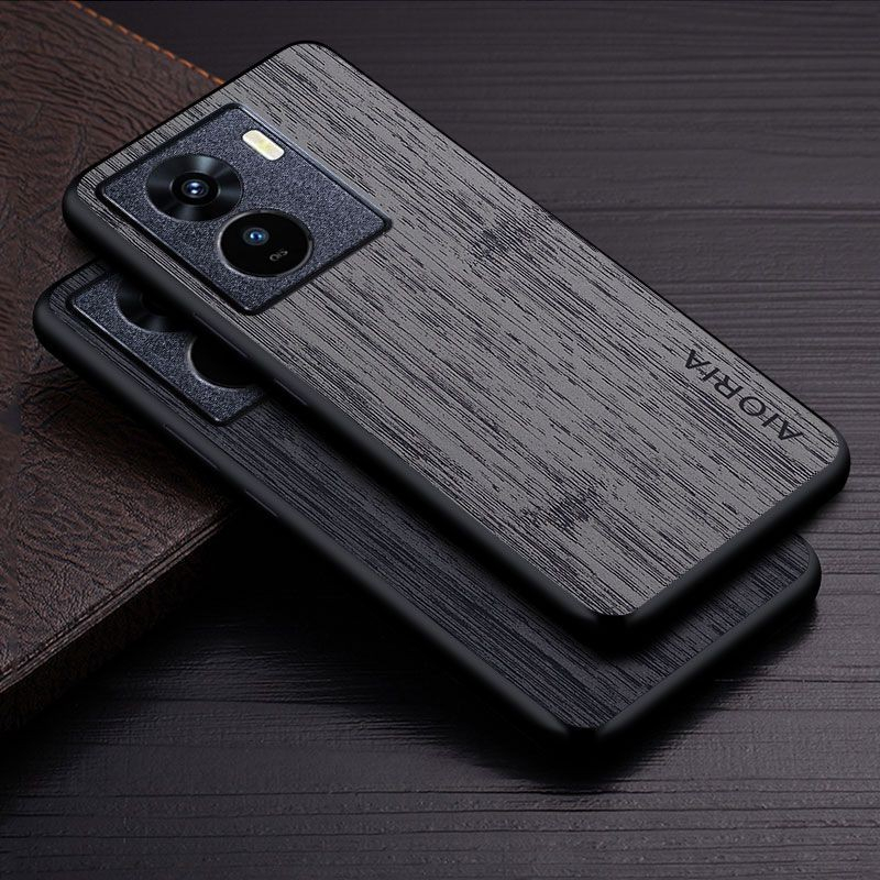 VIVO IQOO Z7 5G / IQOO Z7X SOFT CASE AIORIA WOOD CROSS PATTERN COVER SILICONE SOFTCASE