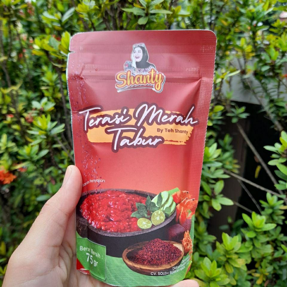 

Terasi Merah Tabur Teh Shanty Bumbu DaPUR