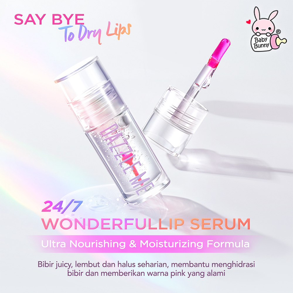 ❤ BELIA ❤ DAZZLE ME 24/7 Wonderfullip Serum | BPOM lip serum balm sleeping mask bibir moisturizing | Lip Serum | Pelembab Bibir | BPOM | BABY BUNNY