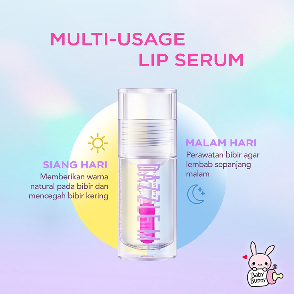 ❤ BELIA ❤ DAZZLE ME 24/7 Wonderfullip Serum | BPOM lip serum balm sleeping mask bibir moisturizing | Lip Serum | Pelembab Bibir | BPOM | BABY BUNNY