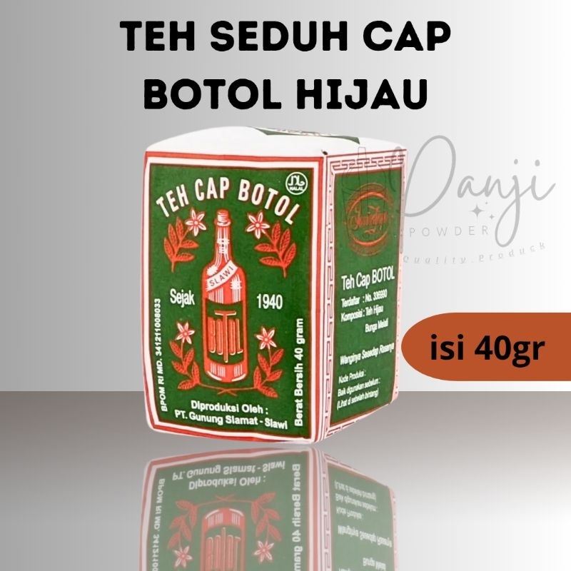 TEH CAP BOTOL SEDUH ISI 40GRAM TEH HIJAU CAP BOTOL TEH TUBRUK CAP BOTOL TEH AWUR CAP BOTOL CAP BOTOL TUBRUK TEH CAP BOTOL BUBUK