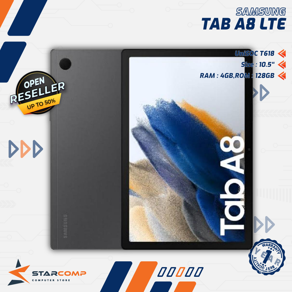 Samsung Galaxy Tab A8 LTE 4/128GB Garansi Resmi