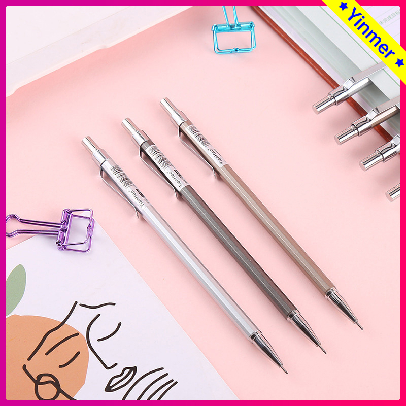 

COD✨Pensil Mekanik 0.5-0.7mm 3 Warna Fashion Pensil Mekanik Batang Tipis Kelas Tinggi Menengah Rendah Pegangan Yang Baik-Yinmer