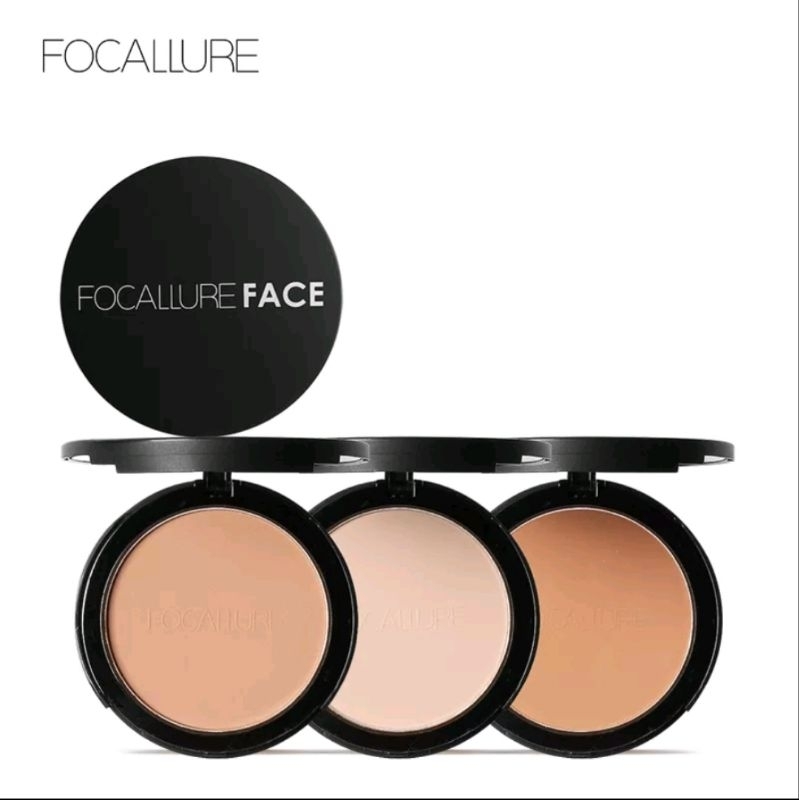 FOCALLURE FA16 Oil-control Pressed Powder3COLOUR-OPTIONAL(BPOM)