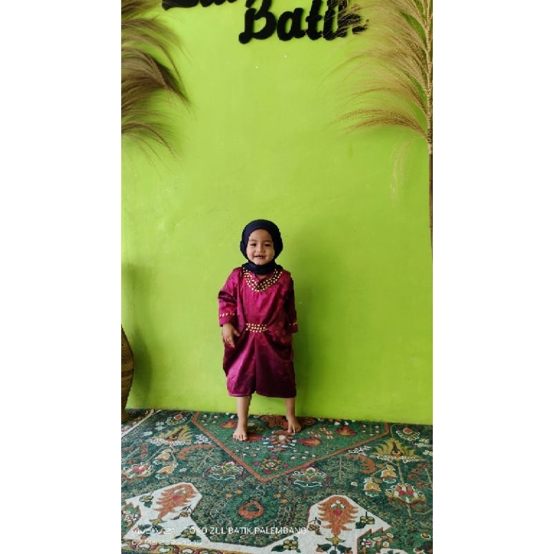 GAMIS KAFTAN ANAK CEWEK