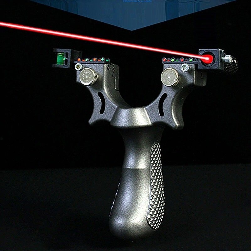 Big Power Ketapel Tactical Slingshot With Lasser Sight