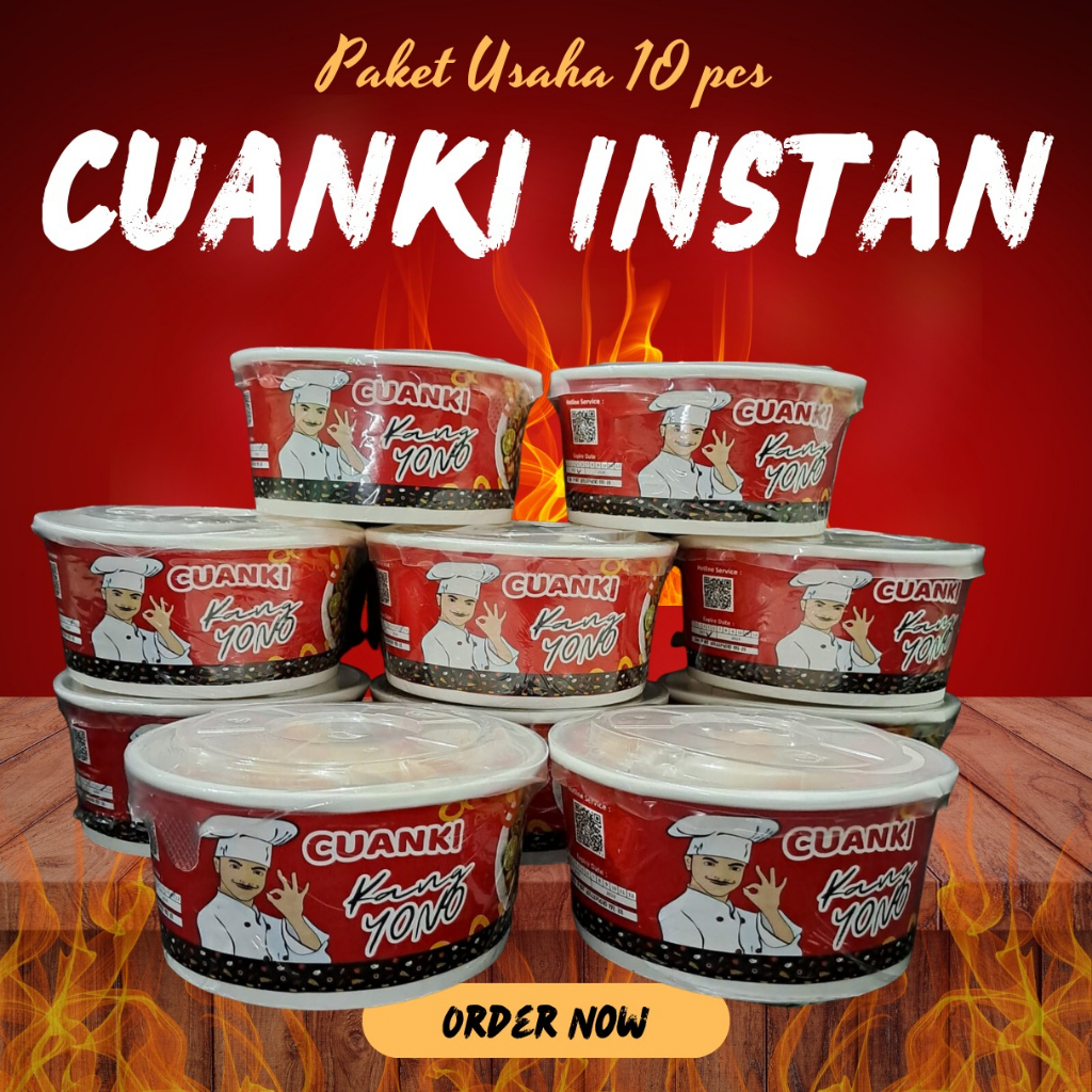 

CUANKI INSTAN / PAKET USAHA ISI 10