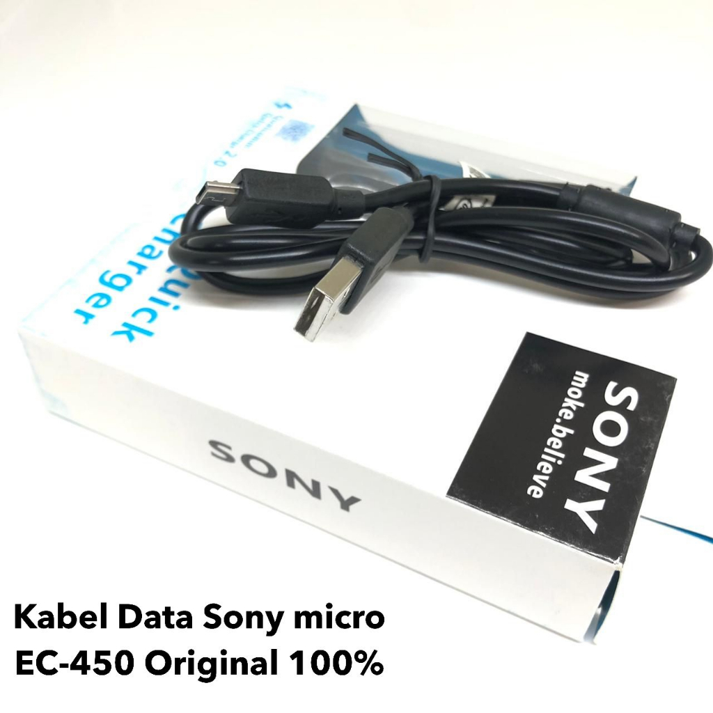 Kabel Cable Data Soni EC450 EC-450 Original 100% Micro usb soni experia 2.1A PROMO SEN