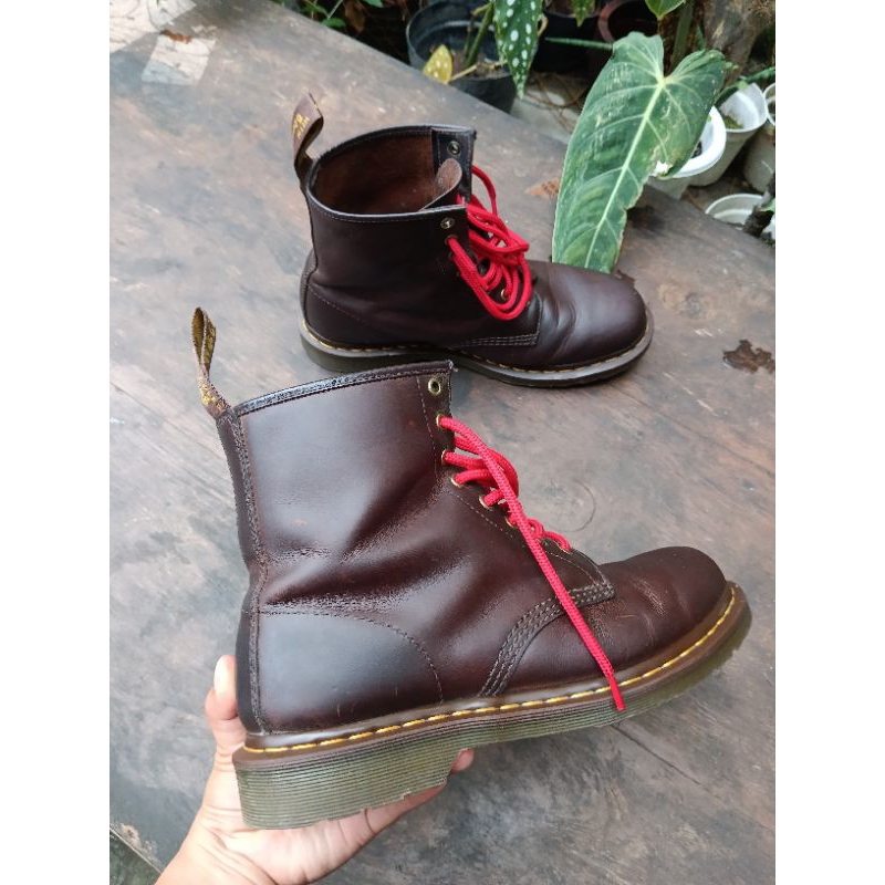 Dr. Martens | Docmart Crazy Horse 8 Hole Made in thailand uk 43 Brown