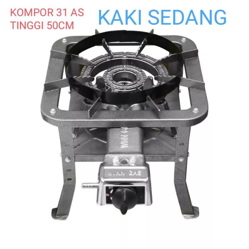 KOMPOR WINN GAS W - 31 AS   COR  KOMERSIL KAKI SEDANG  LOW PRESSURE