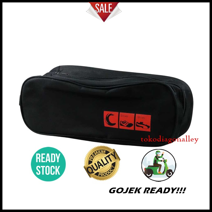 Tas Sepatu Anti Air Olahraga Organizer Waterproof Travel Shoes Bag