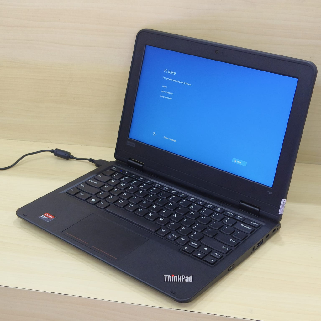 LAPTOP LENOVO THINKPAD 11E INTEL N4100 RAM 8GB 256GB SSD WINDOWS 10 PRO