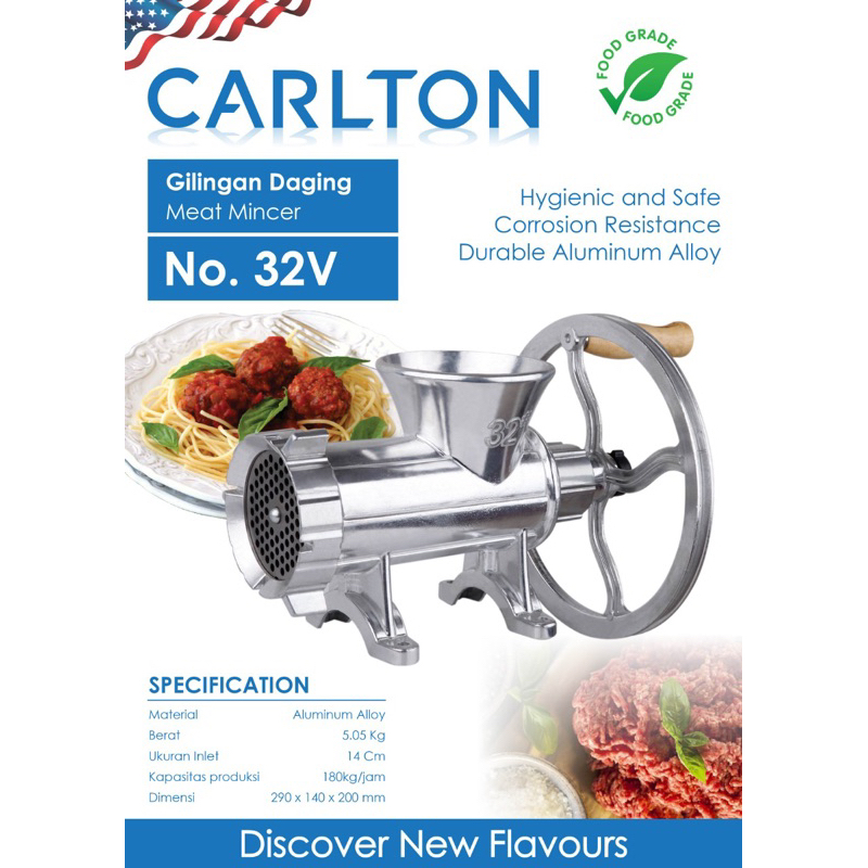 Gilingan Daging sambal no.32 Carlton