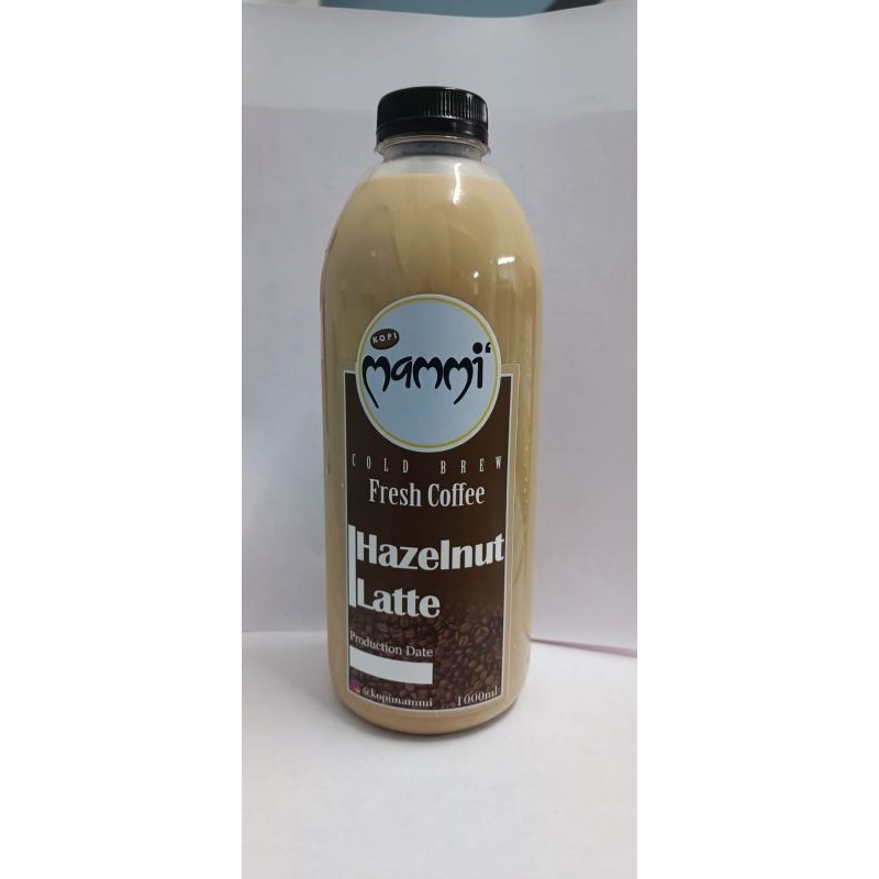 

Cold Brew Fresh Coffee, Hazelnut Latte 1.000 ml