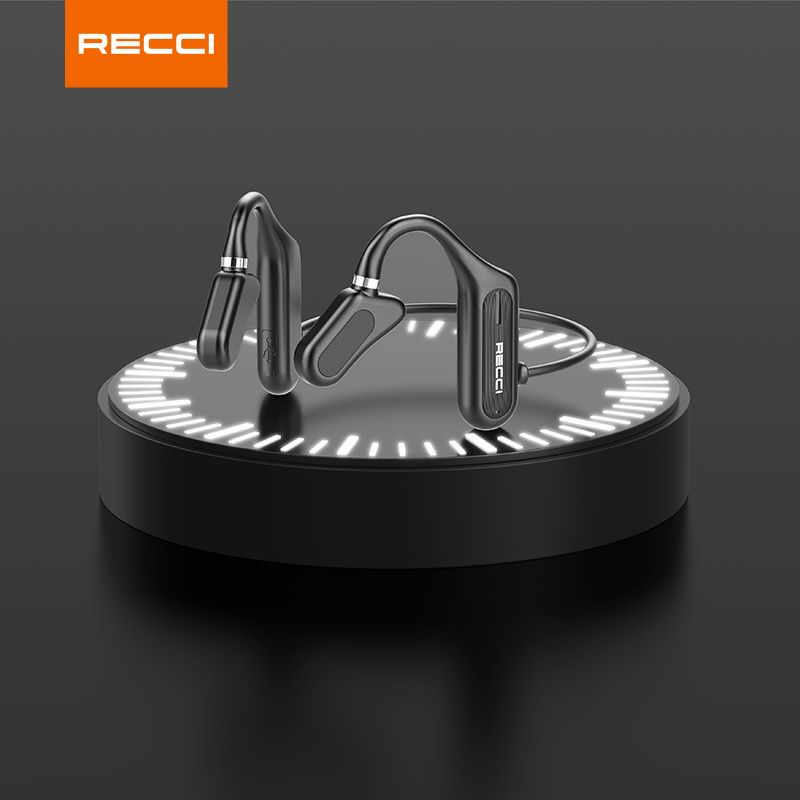 Recci REP-W27 Wireless Bluetooth sport headset Air conduction earphone