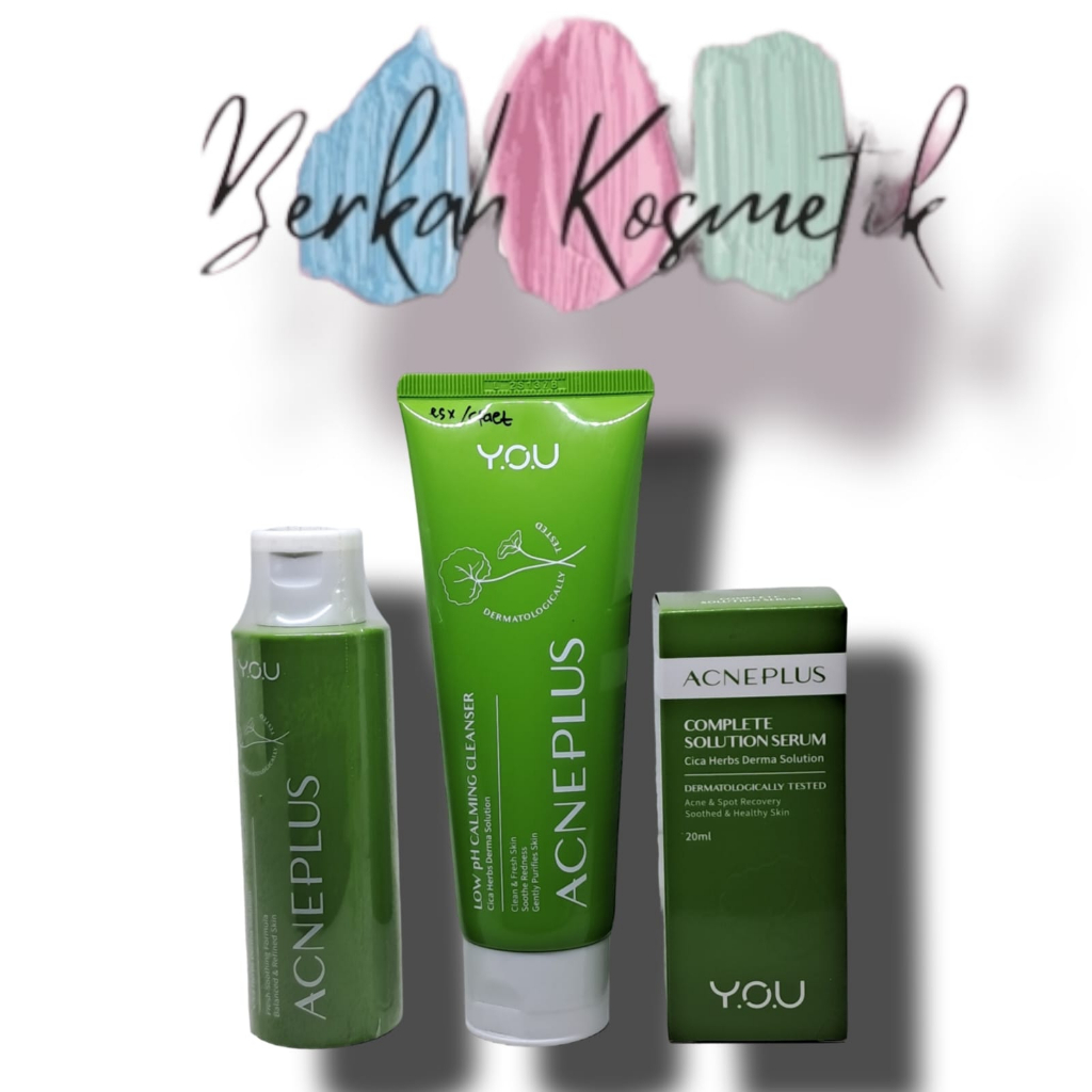 YOU AcnePlus Toner/Serum/Facial Wash