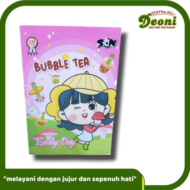 

SON Buku Tulis Boxy 42 Lembar GZ-502 ( 1 Pack / 10 Buku )