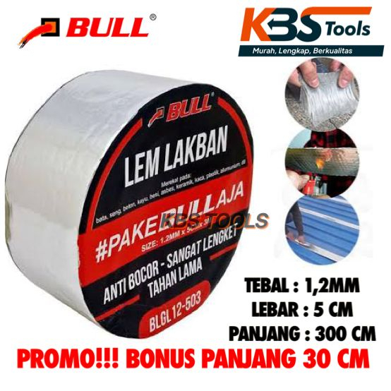 Lem Talang SOLIGEN - Lem Tambal Seng - Lakban Anti Bocor Atap Genteng