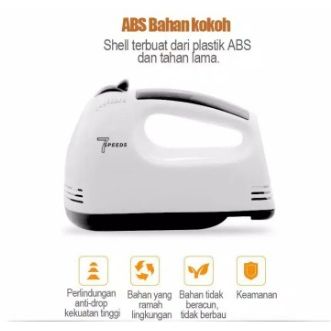 Super Hand Mixer 7 SPEED Pengocok Telur dan kue Multifungsi 7 Kecepatan Otomatis Mixer KD-133