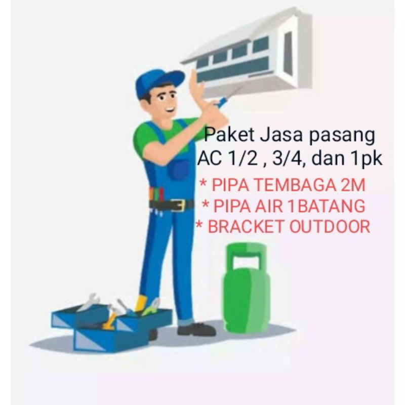 JASA PASANG AC ½pk,¾pk,1pk KHUSUS BATAM