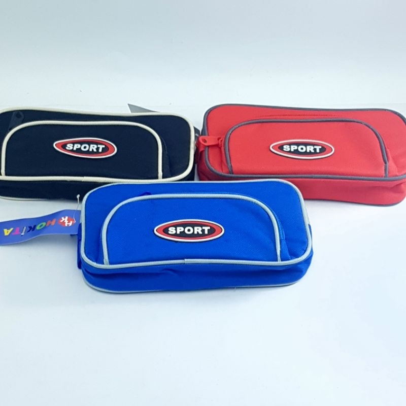 

Tempat Pensil Sleting Sport Besar