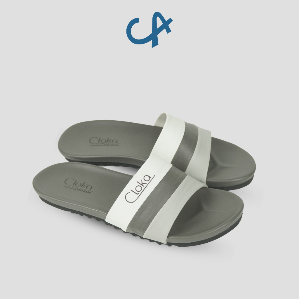 Sandal Selop Pria Kasual Santai Sendal Slide Slop Cowok Size Jumbo Flipflops Big Size Cloka Enea