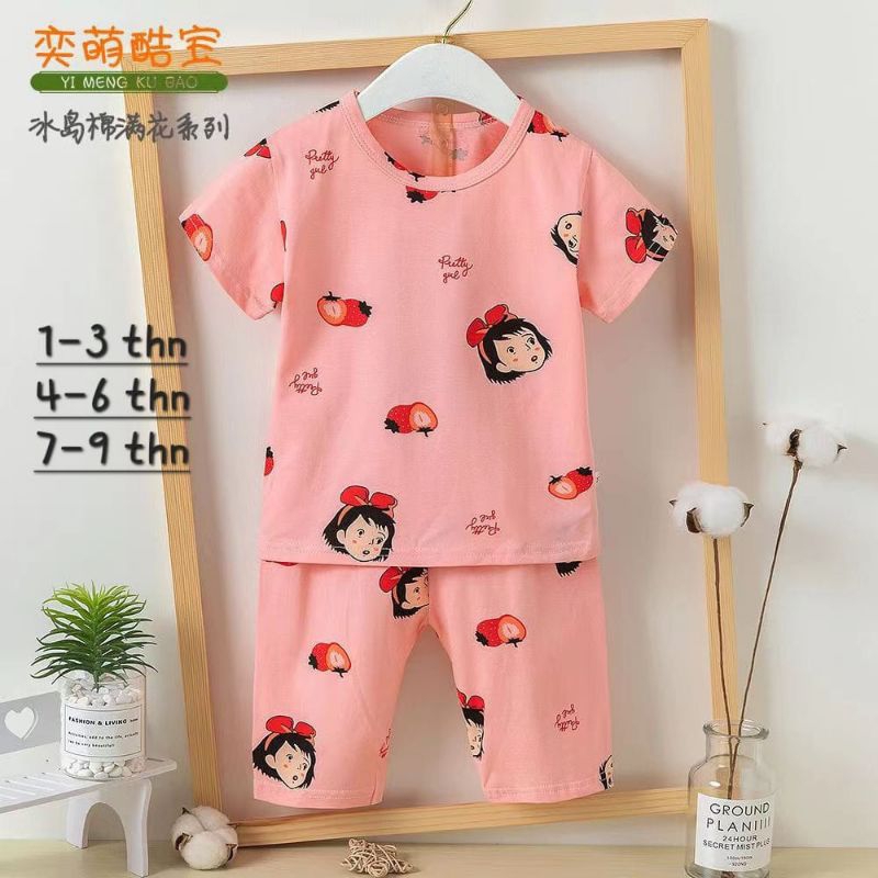 Setelan Kubao Baju Import Anak