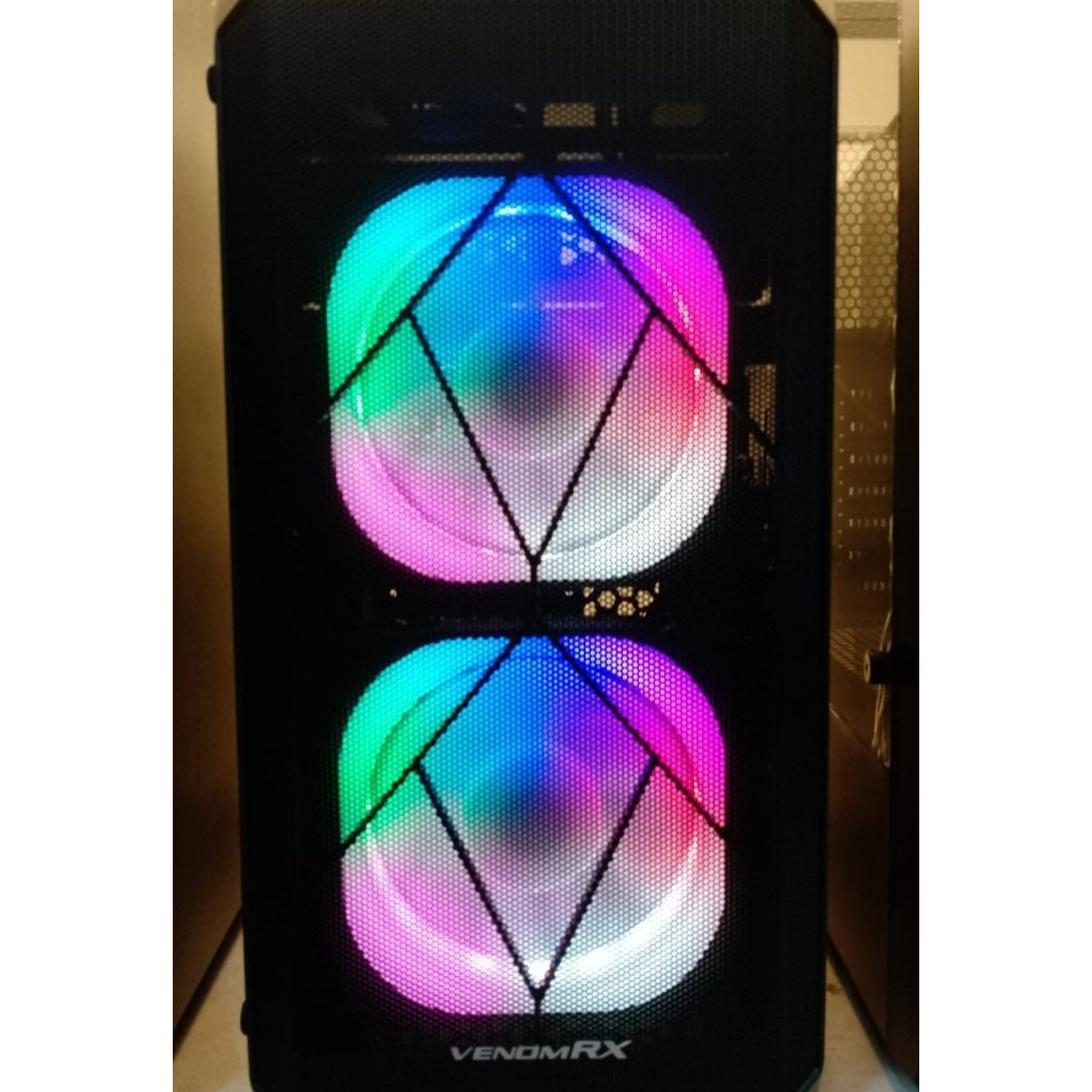 Casing Venom RX Nemesis M-ATX Acrylic AirFlow Mesh Casing Venom