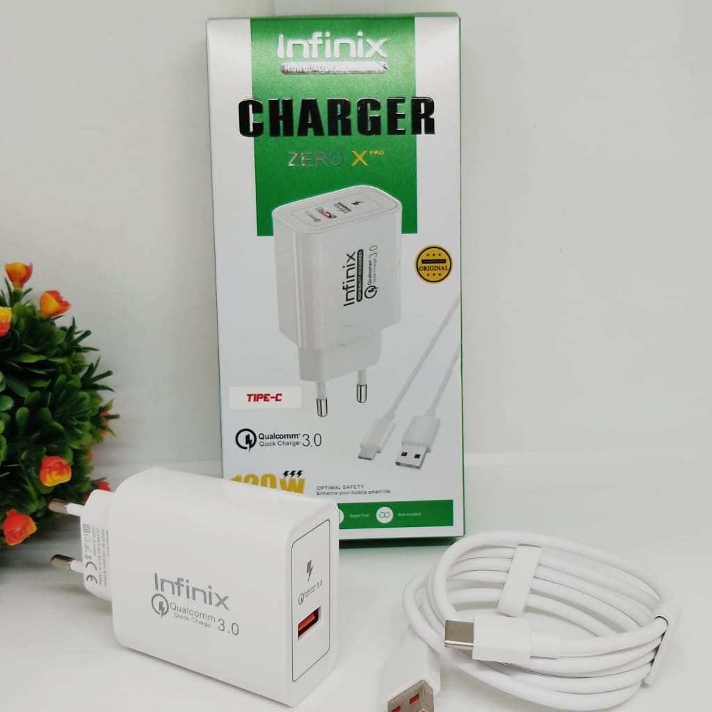 TC 120W Ori 100% Infinix Zero X Pro fast charging BY SMOLL