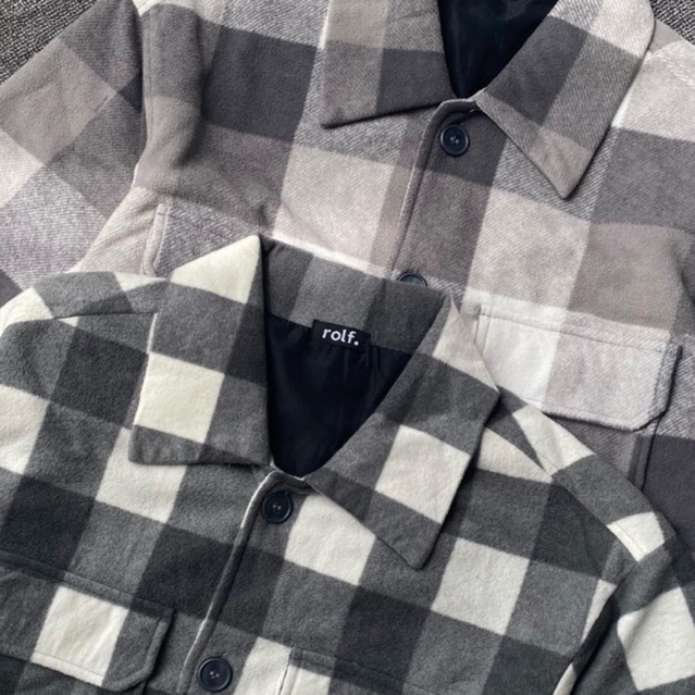 Oxford Plaid Oversized Jacket