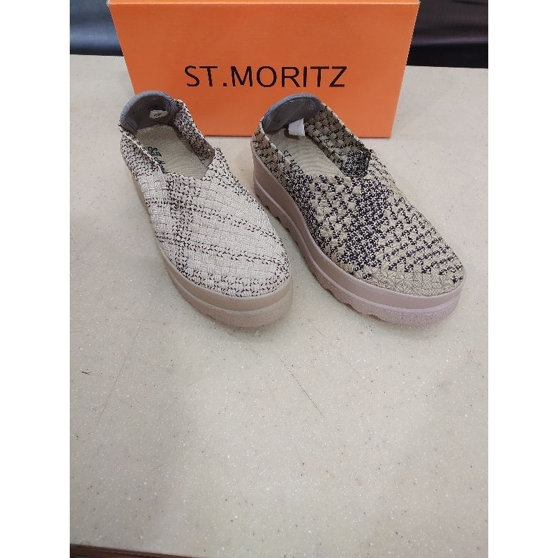 sepatu rajut wedges ringan St. moritz